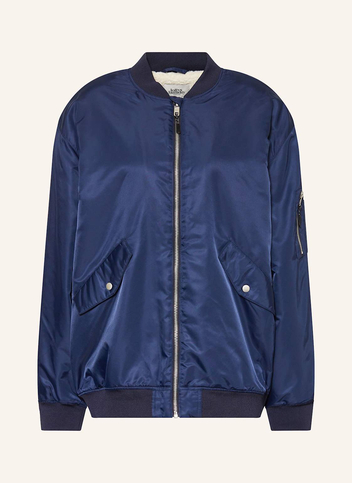 Lollys Laundry Oversized-Blouson Lilall blau von lollys laundry