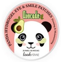 lookATME - Panda Hydro Gel Eye & Smile Patches Avocado 30 pairs von lookATME