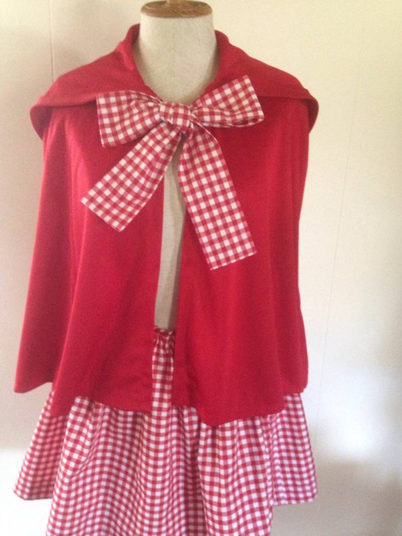 Rotkäppchenkostüm Karorock & Cape - Größe Medium von lookatmybooties