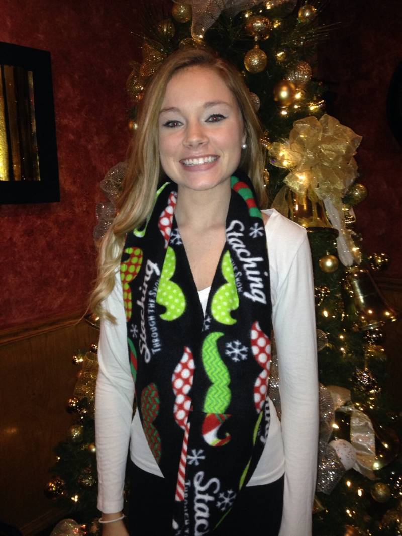 Verstauen Sie Durch Den Schnee Fleece Infinity-Schal Halswärmer von lookatmybooties