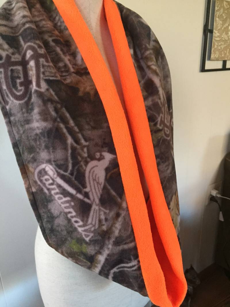 st. Louis Cardinals Tarnen Sicherheit Orange Jagd Fleece Schlauchschal von lookatmybooties