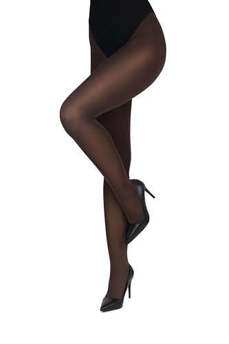 looksy Damen-Strumpfhose Dick Natürlich Einfarbig Büro Lässig Glänzend Klassisch Basic Langlebig Unterstützend 100 Denier Blickdicht Modisch, Caffe L looksy Damen-Strumpfhose Dick Natürlich Einfarbig Büro Lässig Glänzend Klassisch Basic Langlebig Unterstützend 100 Denier Blickdicht Modisch, Caffe L von looksy