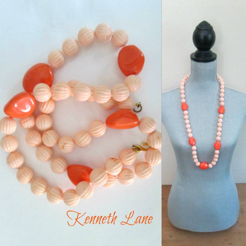 Kenneth Lane Perlenkette Einzelstrang Vintage 1980Er Designer Schmuck Kenneth Lane Perlenkette Einzelstrang Vintage 1980Er Designer Schmuck von looseendsvintage