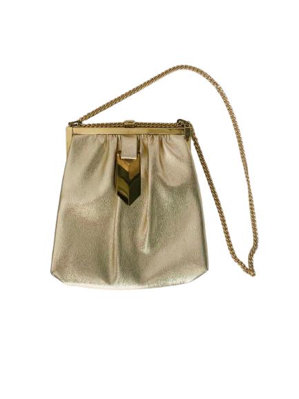 Mcm 60Er Jahre Gold Kunstleder Handtasche Kette Schultergurt Mcm 60Er Jahre Gold Kunstleder Handtasche Kette Schultergurt von looseendsvintage