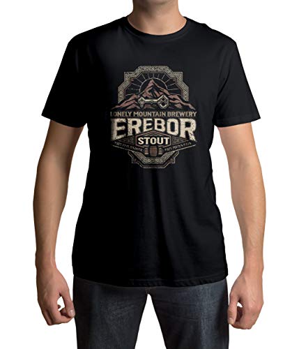 Herr der Ringe - Lonely Mountain Brewery Erebor T-Shirt Gr??? e Men Small von lootchest