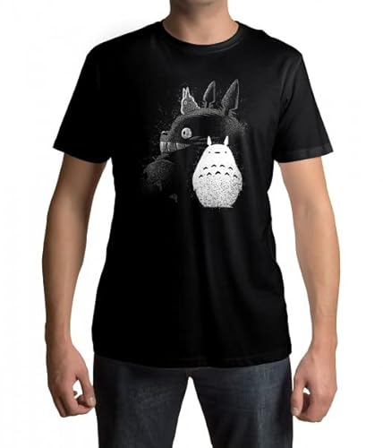 lootchest - Inking Totoro - Herren T-Shirt L - schwarz von lootchest