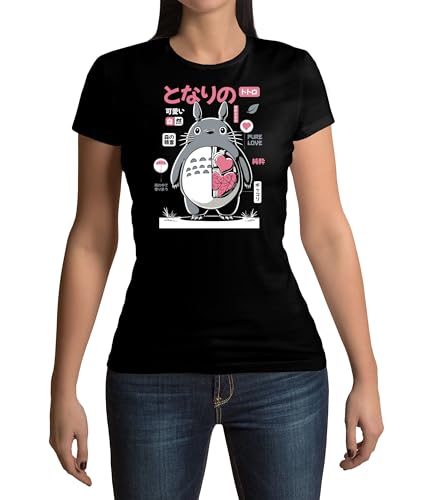 lootchest - Inside Totoro - Damen T-Shirt XL - schwarz lootchest - Inside Totoro - Damen T-Shirt XL - schwarz von lootchest