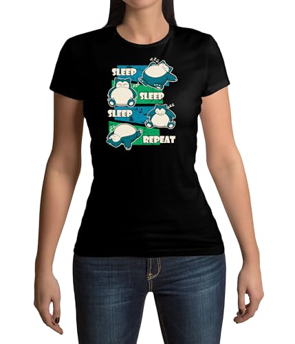 lootchest - Sleep Sleep - Damen T-Shirt XXL - schwarz von lootchest