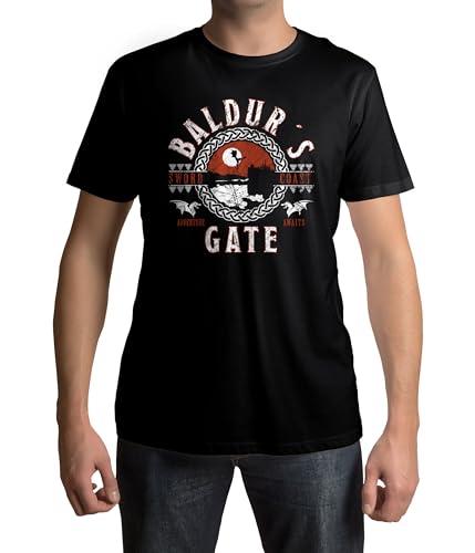 lootchest - Sword Coast City - Herren T-Shirt XL - schwarz von lootchest