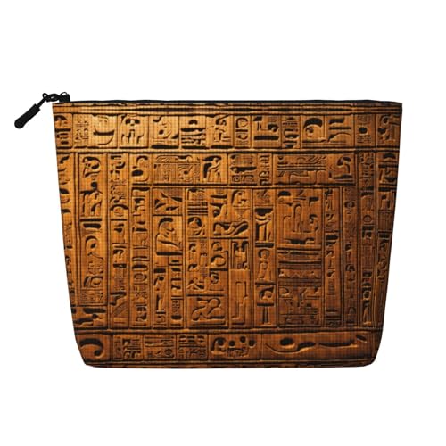 lootpe Reise-Make-up-Tasche mit Indianer-Druck, große Kapazität, Kosmetiktaschen für Frauen, tragbare Kosmetiktasche, Kulturbeutel von Lootpe