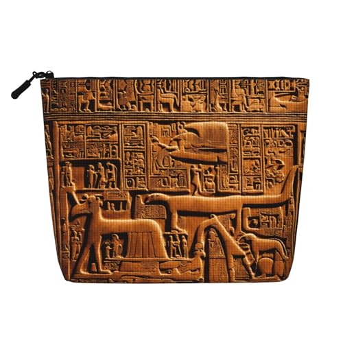 lootpe Reise-Make-up-Tasche mit Indianer-Druck, große Kapazität, Kosmetiktaschen für Frauen, tragbare Kosmetiktasche, Kulturbeutel von Lootpe