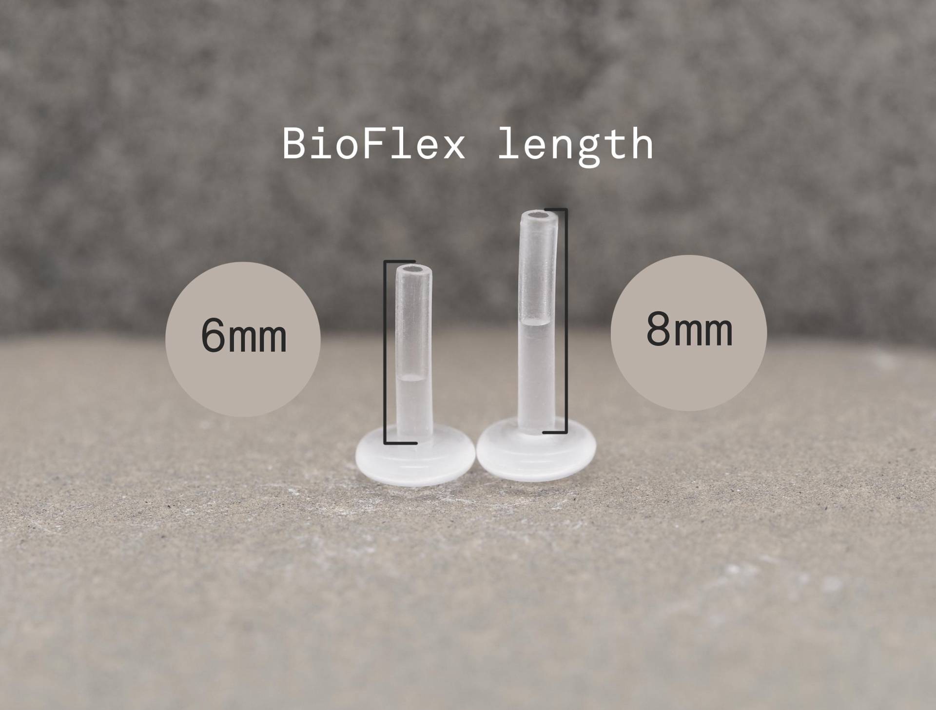 Bioflex 16G | 1.2 Mm/Fügen Sie Ihrer Bestellung Zusätzliches Hinzu Einschieben Bioflex 16G | 1.2 Mm/Fügen Sie Ihrer Bestellung Zusätzliches Hinzu Einschieben von lopicNosePiercing