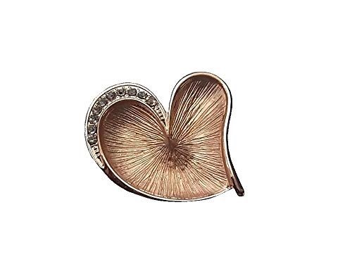 Brosche Magnetbrosche Rosegold Schal Clip Bekleidung Poncho Taschen Stiefel Textilschmuck Herz Strass Brosche Magnetbrosche Rosegold Schal Clip Bekleidung Poncho Taschen Stiefel Textilschmuck Herz Strass von lordies