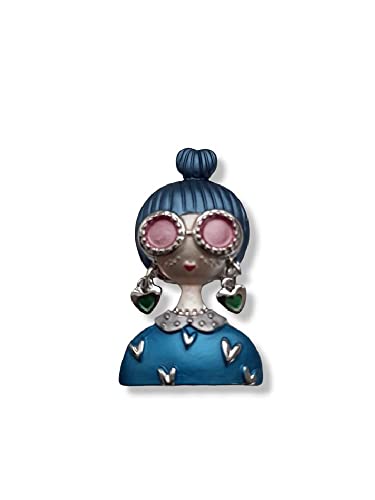 Brosche Magnetbrosche Schal Clip Bekleidung Poncho Taschen Frau Bewegliche Ohrringe Blau Brosche Magnetbrosche Schal Clip Bekleidung Poncho Taschen Frau Bewegliche Ohrringe Blau von lordies