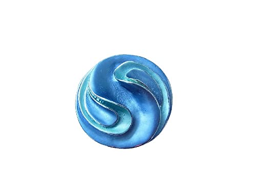 Brosche Magnetbrosche Schal Clip Bekleidung Poncho Taschen Stiefel Textilschmuck Blau - Mint von lordies