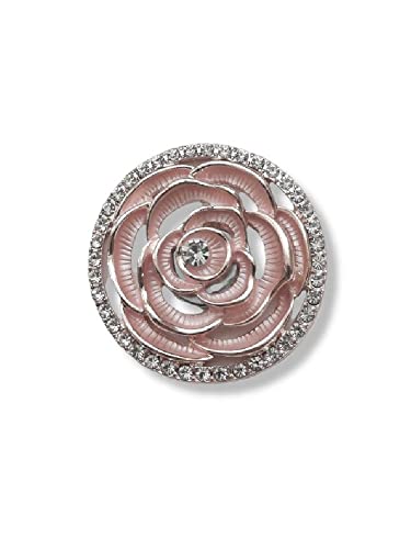 Brosche Magnetbrosche Schal Clip Bekleidung Poncho Taschen Stiefel Textilschmuck Rosegold - Rosa von lordies