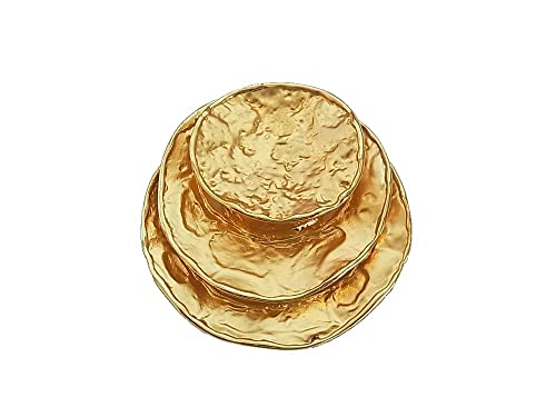 lordies Brosche Magnetbrosche Gold - Modern Textilschmuck für Herren und Damen von lordies