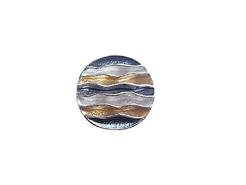 Brosche Magnetbrosche Schal Clip Bekleidung Poncho Taschen Stifel Textilschmuck Weiß - Gelb - Grau von lordies