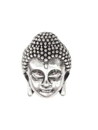 lordies Brosche Magnetbrosche Schal Clip Bekleidung Poncho Taschen Stifel Textilschmuck Buddha Silber Antik von lordies