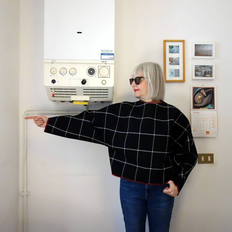 Wollpullover Mit Weiten Ärmeln von lorettascarves