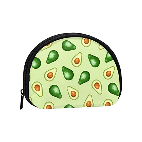 Avocado, Brieftasche Shell Make-up-Tasche Frauen Aufbewahrungstasche Kleine Geldbörse Shell Kleingeldbeutel von losolese