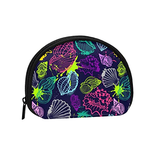 Bright Shell, Geldbörse, Make-up-Tasche, Damen-Aufbewahrungstasche, kleine Geldbörse, Muschel-Wechseltasche von losolese