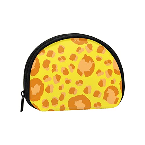 Giraffenmuster, Geldbörse, Muschel, Make-up-Tasche, Damen-Aufbewahrungstasche, kleine Geldbörse, Muschel-Wechseltasche von losolese