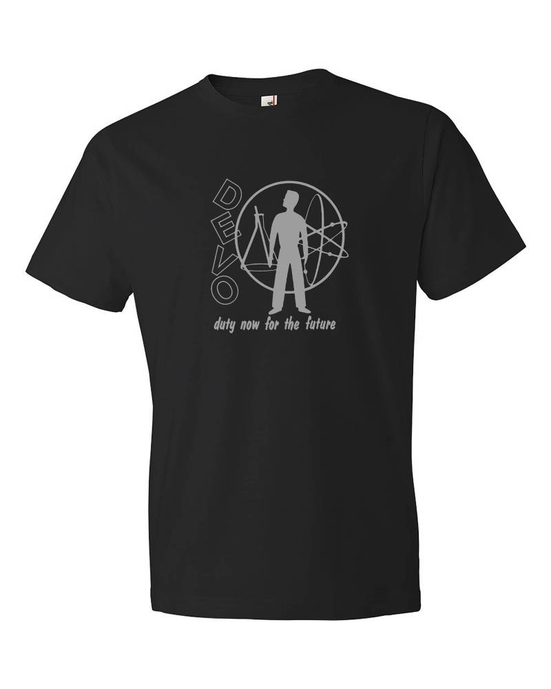 Devo Duty Jetzt Für Die Zukunft Vintage-stil-T-Shirt Devo Duty Jetzt Für Die Zukunft Vintage-stil-T-Shirt von lostwoodsprint