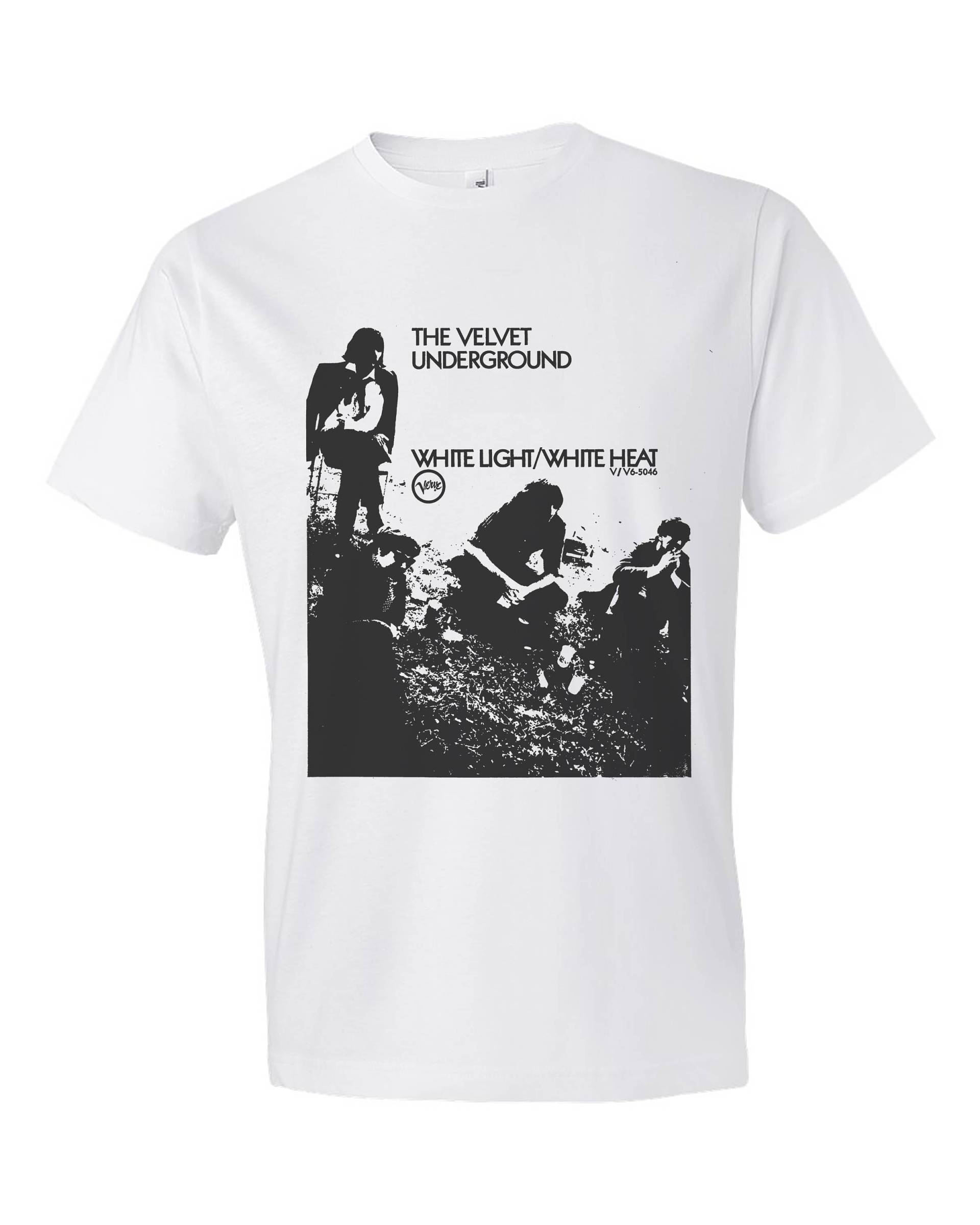 Velvet Underground White Light/Heat T-Shirt Velvet Underground White Light/Heat T-Shirt von lostwoodsprint