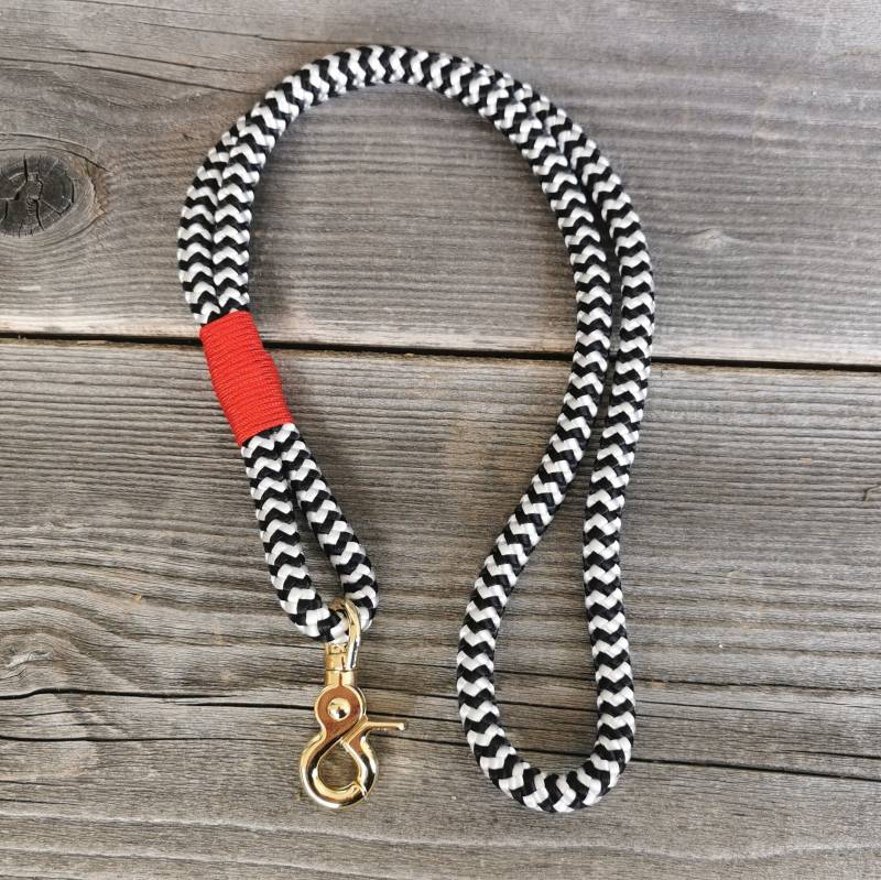 Langes Schlüsselband, Schlüsselanhänger Lang, Ppm Seil Schwarz Weiß, Accessoires Langes Schlüsselband, Schlüsselanhänger Lang, Ppm Seil Schwarz Weiß, Accessoires von lottilouDesign