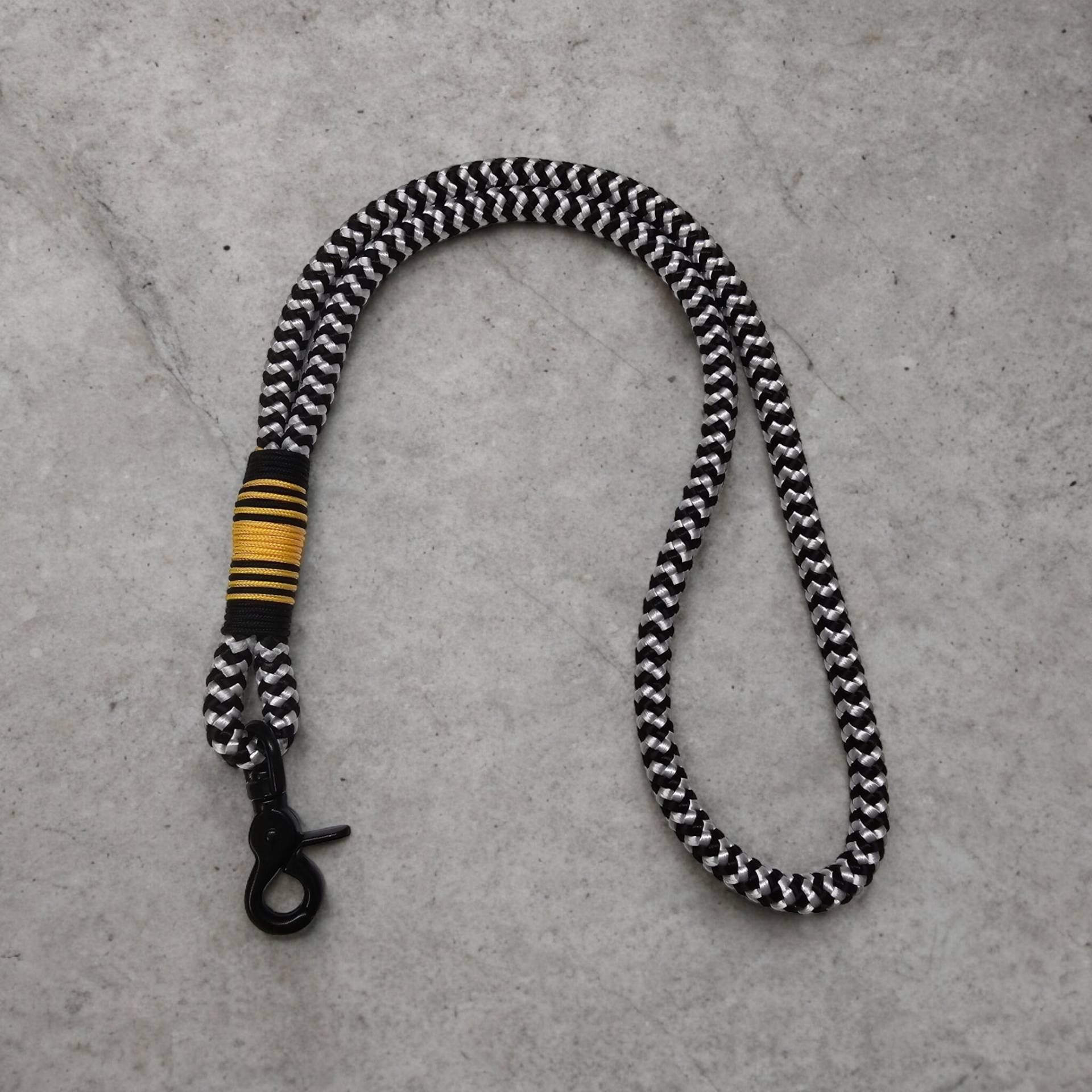 Langes Schlüsselband, Schlüsselanhänger Lang, Ppm Seil Schwarz-Weiß, Orange Langes Schlüsselband, Schlüsselanhänger Lang, Ppm Seil Schwarz-Weiß, Orange von lottilouDesign
