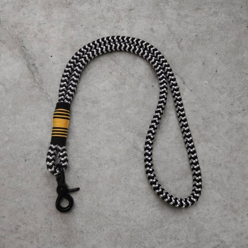Langes Schlüsselband, Schlüsselanhänger Lang, Ppm Seil Schwarz-Weiß, Orange Langes Schlüsselband, Schlüsselanhänger Lang, Ppm Seil Schwarz-Weiß, Orange von lottilouDesign
