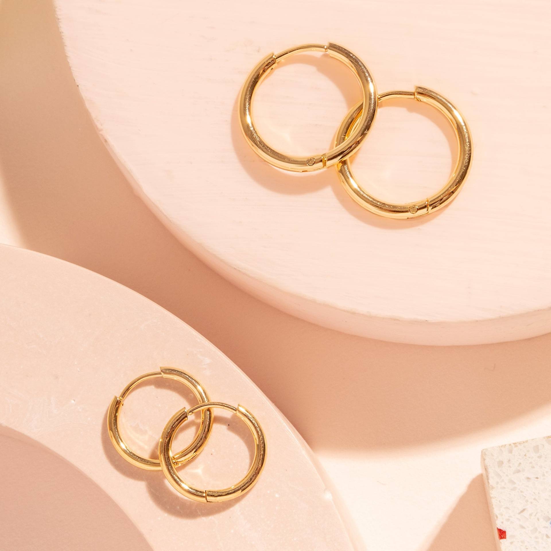 Ersatz- Oder Ersatzcreolen - Mini 14 Mm Standardgröße 18 von loubijoux