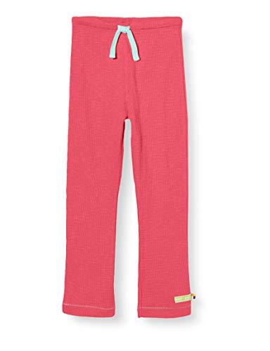 Loud + Proud Mädchen Pant Waffle Knit Organic Cotton Hose, Rosa (Azalea Aza), (Herstellergröße: 74/80) von loud + proud