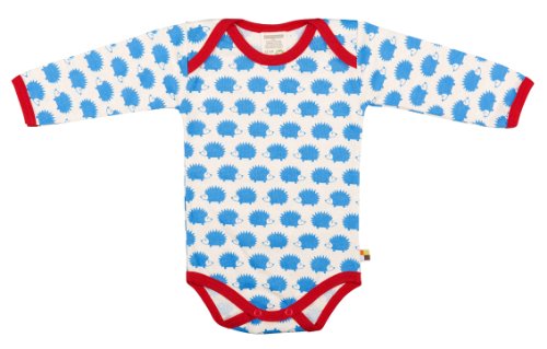 Loud + Proud Unisex - Baby Body 202, Gr. 56 (Herstellergröße: 50/56), Blau (Sky Sk) von loud + proud