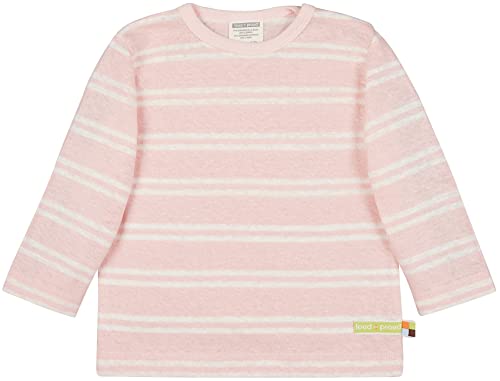 Loud + Proud Unisex Baby Streifen mit Leinen, GOTS Zertifiziert T-Shirt, Rosé, 74/80 Loud + Proud Unisex Baby Streifen mit Leinen, GOTS Zertifiziert T-Shirt, Rosé, 74/80 von loud + proud