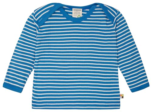 Shirt Langarm gestreift mit Rippe aus Biobaumwolle, GOTS Zertifiziert von loud + proud