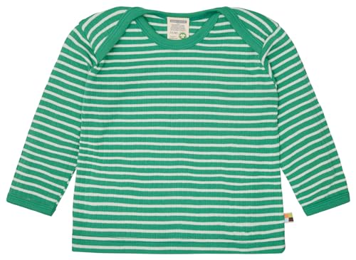 Shirt Langarm gestreift mit Rippe aus Biobaumwolle, GOTS Zertifiziert von loud + proud