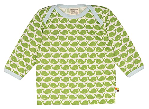 loud + proud Baby Jungen Langarm aus Bio Baumwolle, Gots Zertifiziert Sweatshirt, Grün (Moos ), 74-80 EU von loud + proud