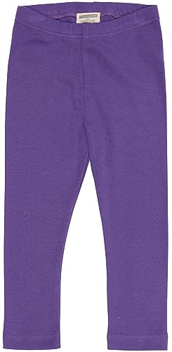 loud + proud Baby - Mädchen Legging, GOTS Zertifiziert, Violet, 80 EU von loud + proud