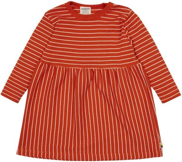 loud + proud Baby & Kinder Kleid Derby Rib, GOTS-zertifiziert von loud + proud