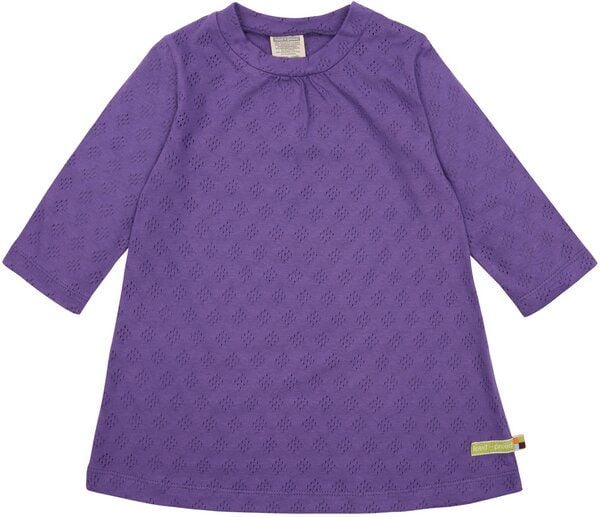 loud + proud Baby & Kinder Kleid Jacquard Strick, GOTS-zertifiziert von loud + proud