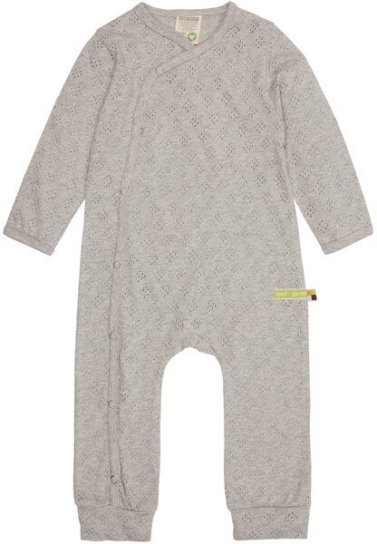 loud + proud Baby & Kinder Overall Jacquard Strick, GOTS-zertifiziert von loud + proud