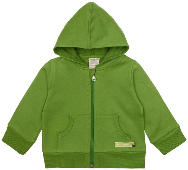 loud + proud Baby & Kinder Sweatjacke, GOTS-zertifiziert von loud + proud