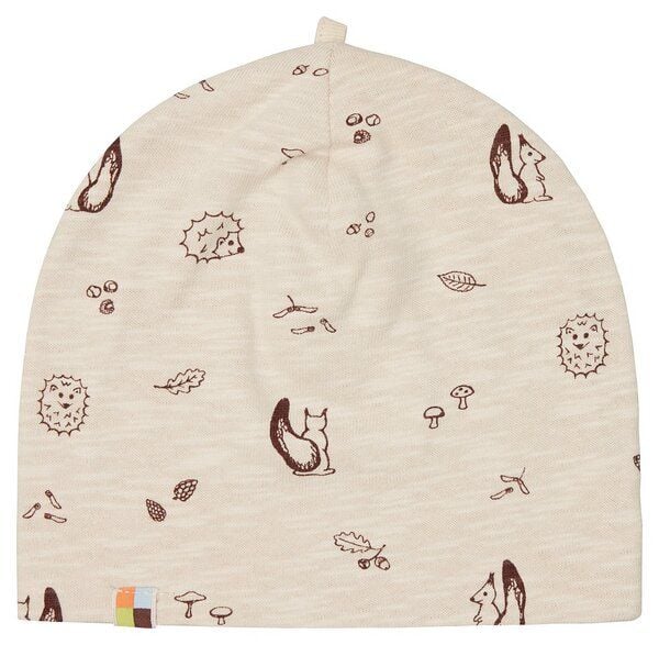 loud + proud Babys & Kinder Beanie aus Slub Jersey mit Druck, GOTS-zertifiziert von loud + proud