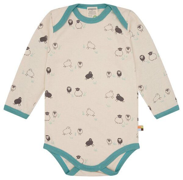 loud + proud Babys & Kinder Body langarm mit Druck, GOTS-zertifiziert von loud + proud