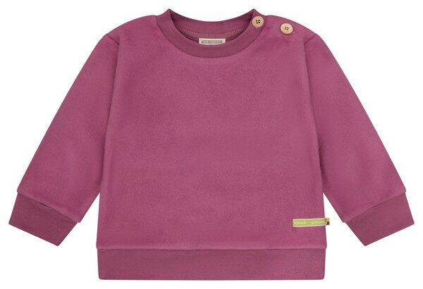 loud + proud Babys & Kinder Fleece-Sweatshirt, GOTS-zertifiziert von loud + proud