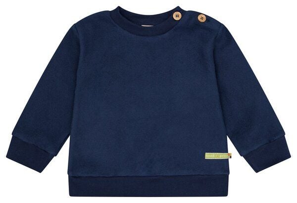 loud + proud Babys & Kinder Fleece-Sweatshirt, GOTS-zertifiziert von loud + proud