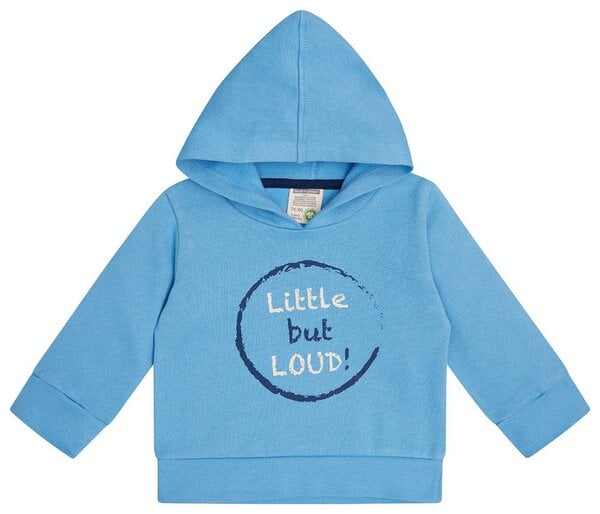 loud + proud Babys & Kinder Hoodie mit Druckmotiv, GOTS-zertifiziert von loud + proud