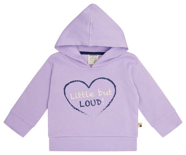 loud + proud Babys & Kinder Hoodie mit Druckmotiv, GOTS-zertifiziert von loud + proud